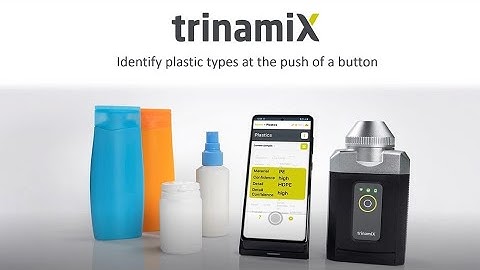 How it works - trinamiX solution for mobile plastic sorting