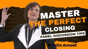 Don’t Let Your Meeting Discussion Panel Fall Flat—Master the Perfect Closing! - Kristin Arnold Tips!