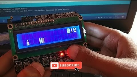 Gaming console using Arduino