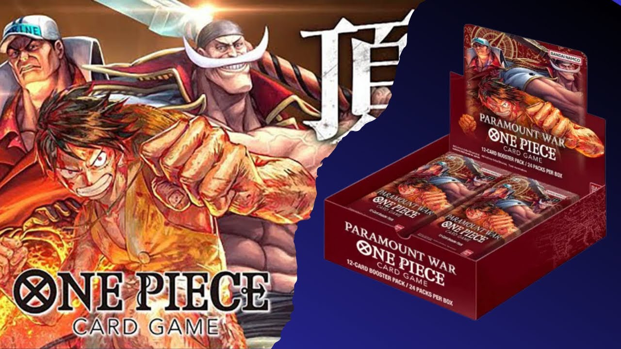 One Piece TCG Paramount War Box#1 Opening. Amazing pulls!