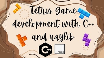 C++ Tetris Game With raylib library
