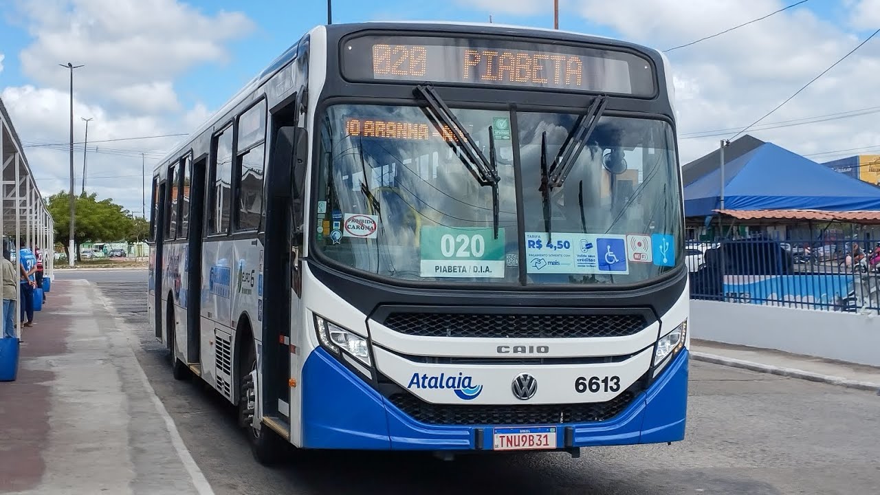 [ÁUDIO] Caio Apache VIP V Volkswagen MAN 17-230 Euro VI: Viação Atalaia Transportes 6613