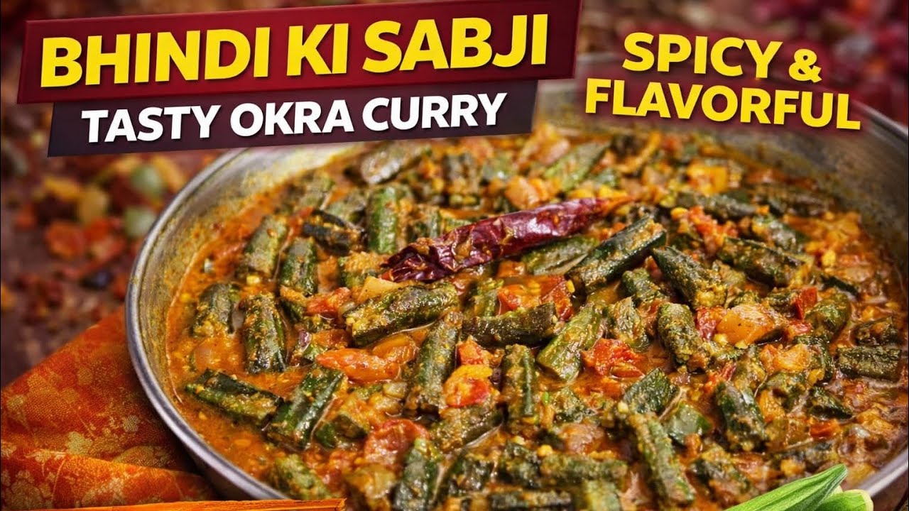 Bhindi Ki Sabji Recipe | Masaledar Bhindi Banane Ka Perfect Tarika | Tasty Okra Curry
