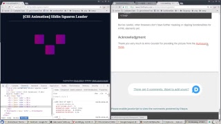 [Live Coding] CSS animation: Slidin squares loader