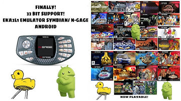 FINALLY! 32 BIT SUPPORT! EKA2L1 EMULATOR SYMBIAN/ N-GAGE ANDROID