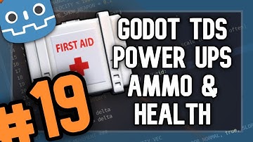 GODOT Top Down Shooter #19 - Creating Pickups (Ammo & Health)