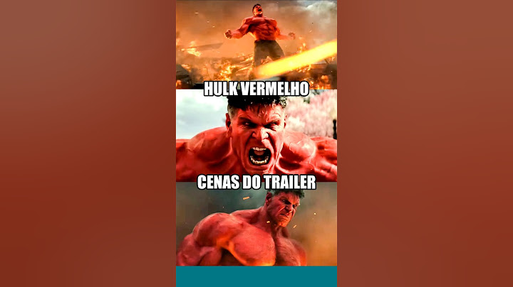TODAS AS CENAS DO HULK VERMELHO!