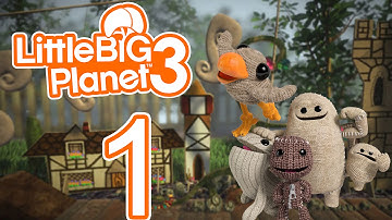LittleBigPlanet 3 Walkthrough HD - Intro - Part 1 [PS4 No Commentary]