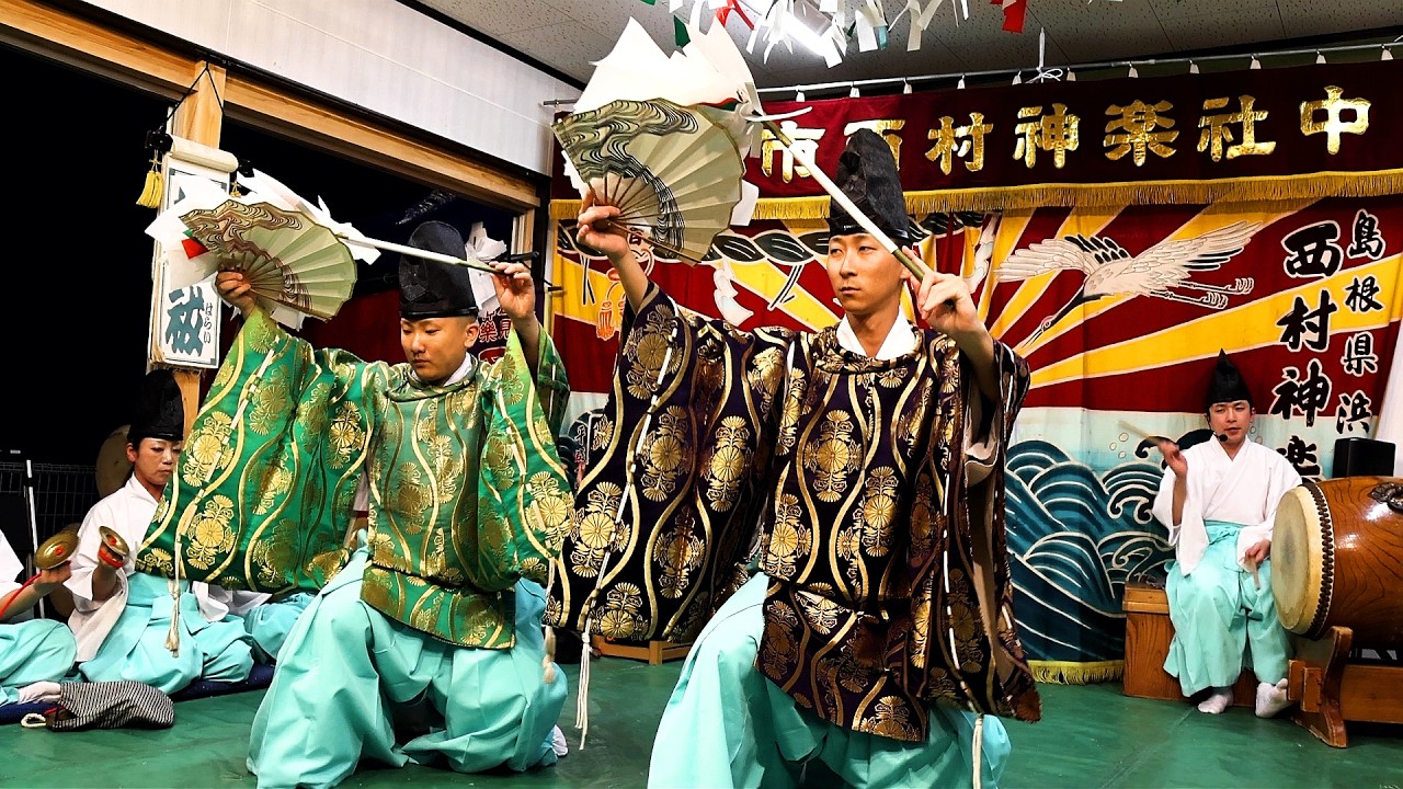 【石見神楽　塩祓】 #西村神楽社中 2026.4.25～津摩神社春季例祭奉納神楽