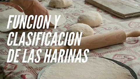 ¿Cuál es la función de la harina en la repostería?