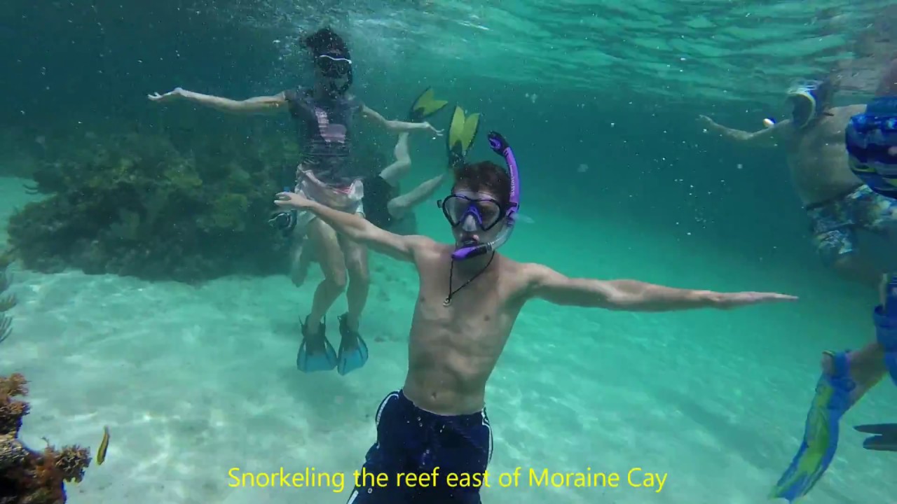 Abaco sailing trip July 2018 - Moraine Cay snorkeling