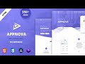 Appnova  app landing page  themeforest website templates and themes