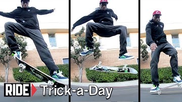 How-To Skateboarding: Nollie Flip with Lavar McBride