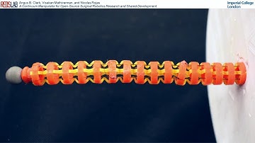 A Continuum Manipulator for Open-Source Surgical Robotics Research (ENDO) - T-MRB 2021