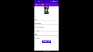 Face Recognition attendance App in Android using Java | Facial Recognition biometric attendance screenshot 4