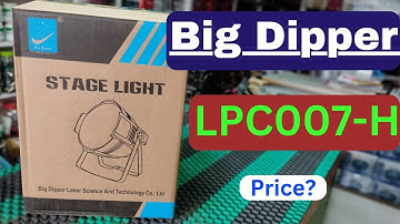 Big Dipper LPC007-H बेस्ट parlight.🔥🔥 || Unboxing and light checking. || #bigdipper