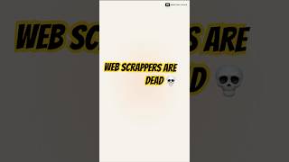Web Scrapers Are Dead. Do This Instead #shorts #aitools
