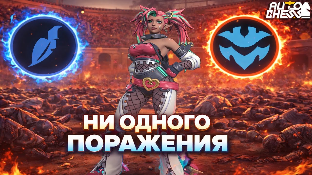 MARCI — НИ ОДНОГО ПОРАЖЕНИЯ! ► Auto Chess S34
