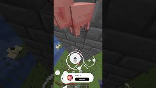 Easy Pig Elevator #minecraft #shorts