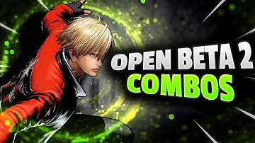 FATAL FURY Open β 2 : Rock - Combos Video