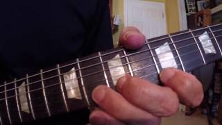 L21 HOW TO PLAY A  3 NOTE SPEED RIFF IN A- PENTATONIC