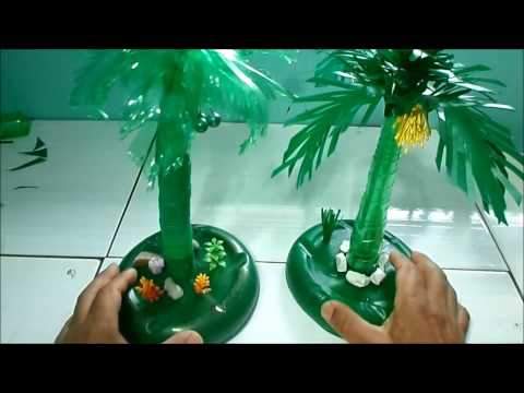 Vídeo: Como Fazer Uma Decoração De árvore Com Garrafas De Plástico