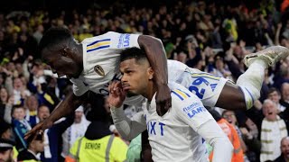 LEEDS UNITED 4-0 NORWICH CITY EXTENDED HIGHLIGHTS! LEEDS DOMINATE NORWICH AND ADVANCE TO FINALS!