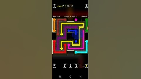 How to solve flow free (variety pack level 10)