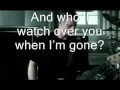 Alter Bridge - Watch Over you - lyrics