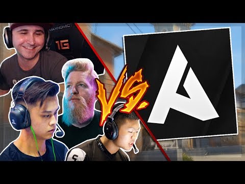 Ahrora vs Summit1g, Stewie2k, Fl0m & Wardell