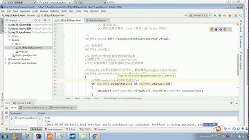 JaveWeb 13 Ajax和JSON   322 AJAX 实现 原生JS方式2
