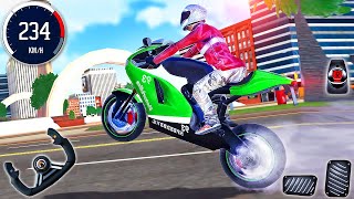 Motorcycle Racing Real Simulator 3D - Extreme Motocross Bike Dirt Stunt Racer - Android GamePlay screenshot 4