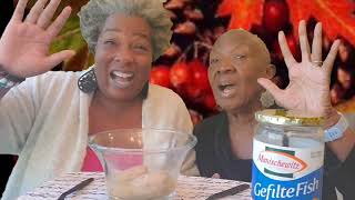 FIRST TIME TRYING GIFELTEE FISH|THE JEWISH FOOD OF FOODS TASTE TEST & EATING SHOW| CARTERS EAT