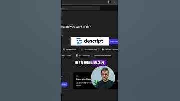 How I use Descript to edit my videos #descript #tutorial