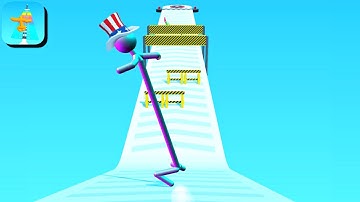 Tall Man Run🧍‍♂️🏃‍♂️ Gameplay Walkthrough Part - 09 (iOS,Android) All levels