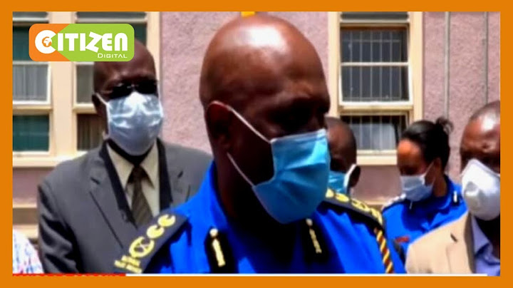Inspekta jenerali wa polisi Hillary Mutyambai awaonya polisi watundu