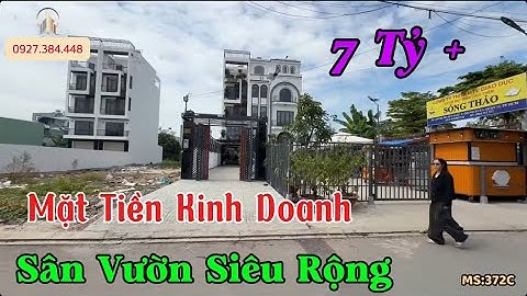 Quận 12 - Sân Vườn Siêu Vip Đậu Được 4 Xe Ô Tô - Mặt Tiền Kinh Doanh - Phân Khúc 7Tỷ Nhỉnh. 