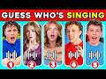 Guess The SONG Ninja Kidz Tv (Salish Matter Family , Royality Family,Prince Family)