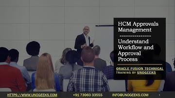 Oracle Fusion Technical Training | Oracle Fusion Technical Tutorials | Approval Management Overview
