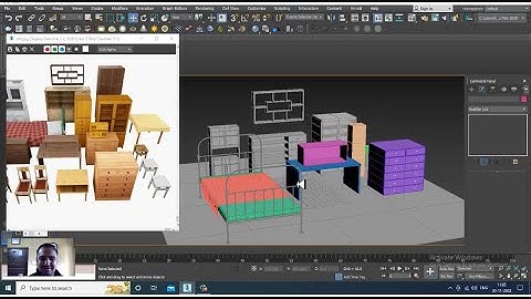 3DsMax Tutorials, Learn 3D Modeling Furniture Props from Scratch in 3dsmax ( For Beginner