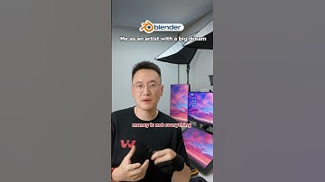 Do we have to be starving artists? #blender#blenderartist#wenbozhao