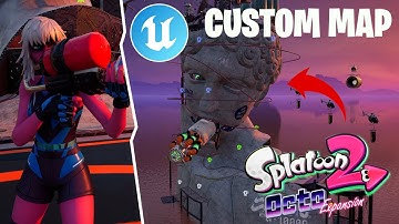 SPLATOON 2 OCTO EXPANSION FINAL BOSS IN FORTNITE | UEFN CUSTOM MAP