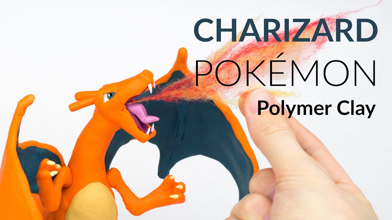 Charizard Pokemon – Polymer Clay Tutorial