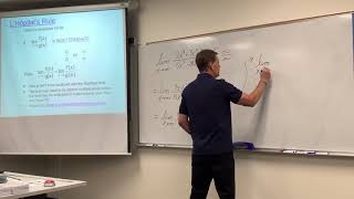 Calculus - L’Hopital’s Rule - Example #2b