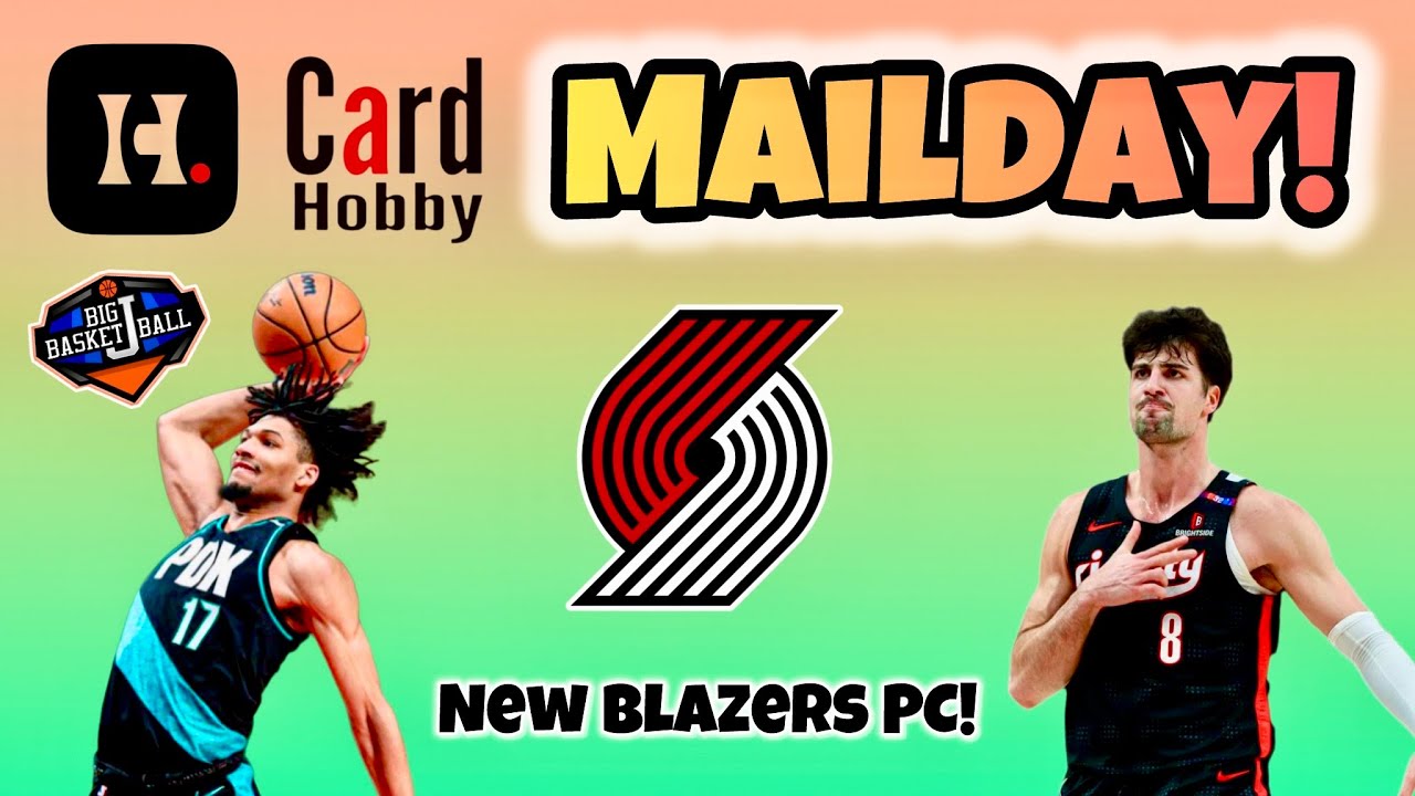 *CARD HOBBY MAILDAY* Deni Avdija + New BLAZERS PC! 🔥 On-Card Autos, RPAs, RARE Parallels & More!