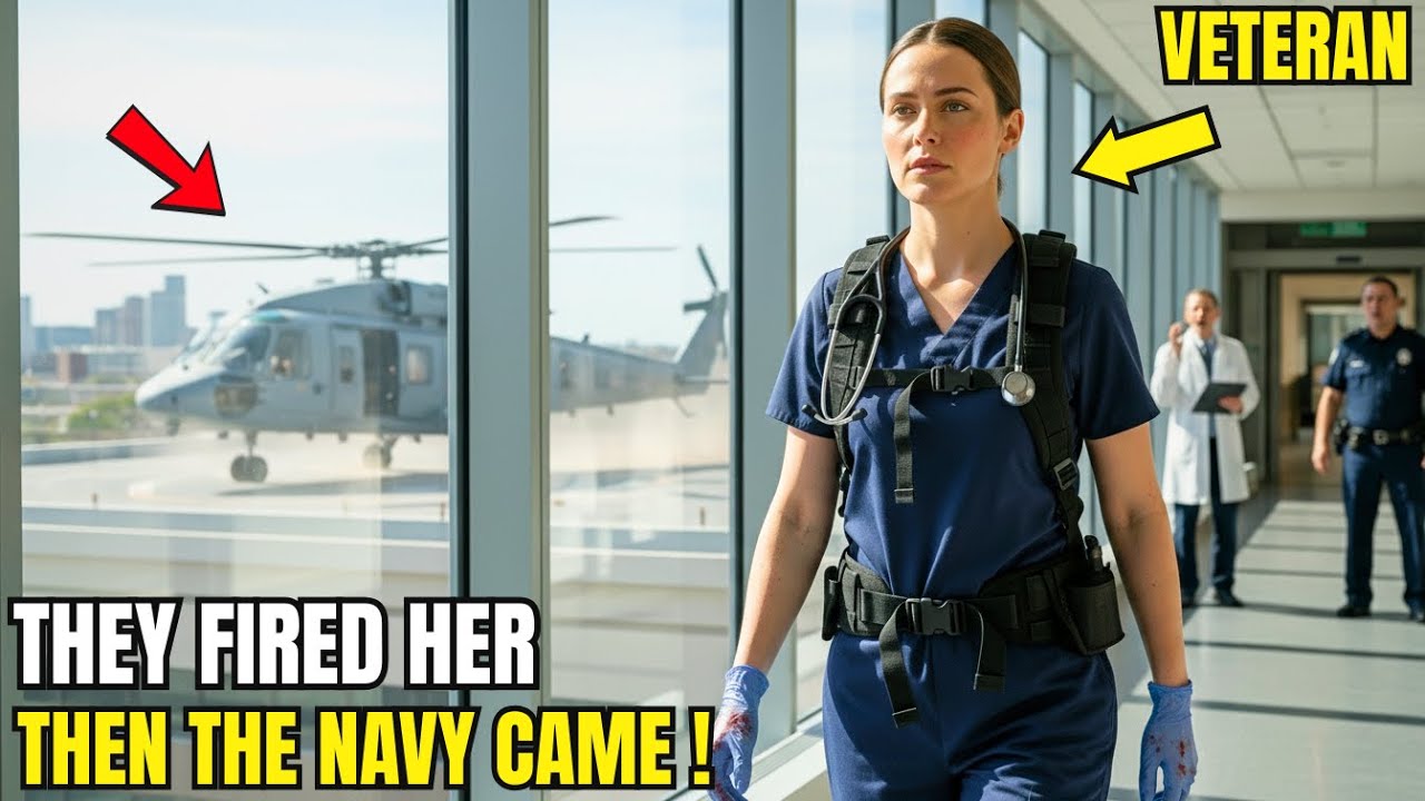 Директор уволил её за спасение генерала. Через несколько минут на крышу приземлился военно-морско...