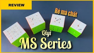 Review Qiyi MS Series 2x2 3x3 4x4 5x5 giá rẻ có cả nam châm