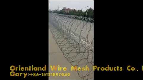 Razor Wire Rapid Deployment System-Orientland Wire Mesh Products Co., Ltd