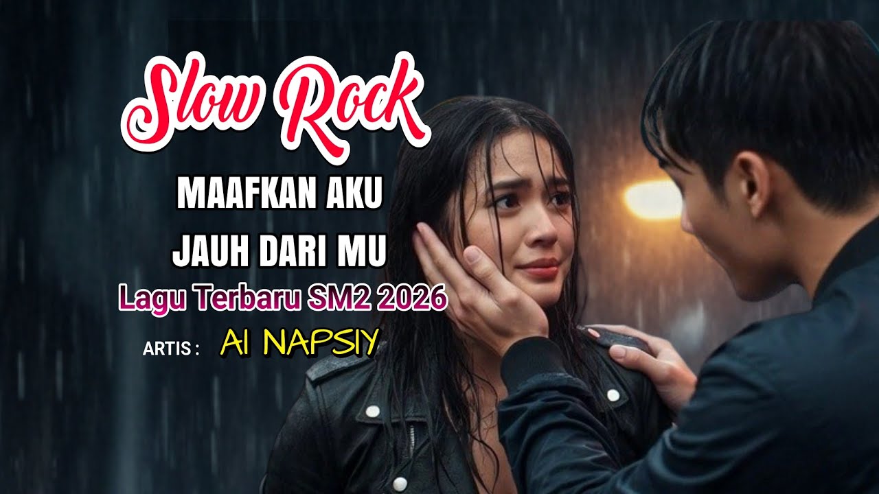 MAAFKAN AKU JAUH DARI MU || Slow Rock terbaru 2026 Vidio lirik official