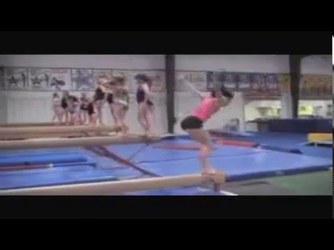 Amy West's Gymnastics Video